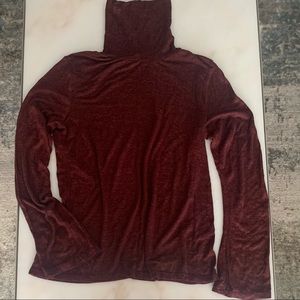 Zara Burgundy Turtleneck